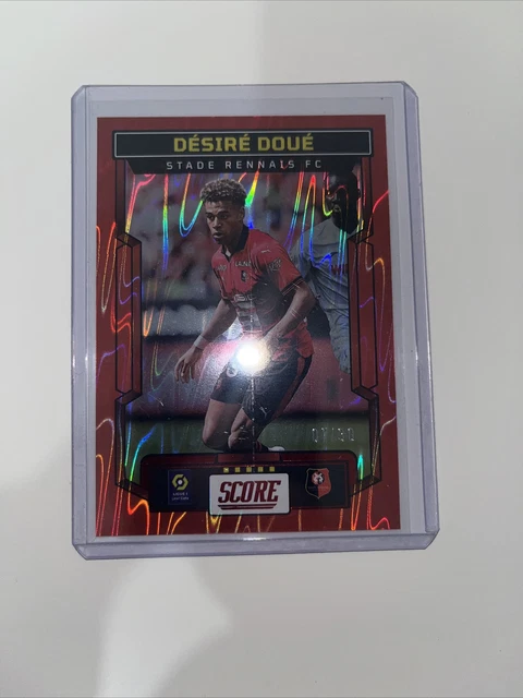 Panini Score Ligue 1 HOT ROOKIES 🔥 1 of 1 Désiré Doué 2022-2023 NEUF