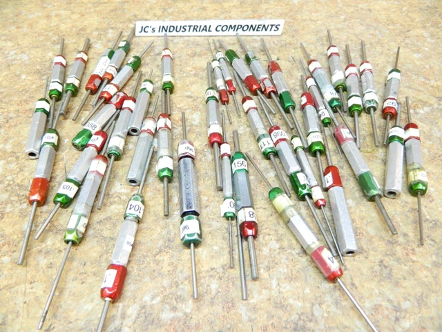40 pcs, GO / NO GO Gage Pin Holders  .040 to .1705 dia.