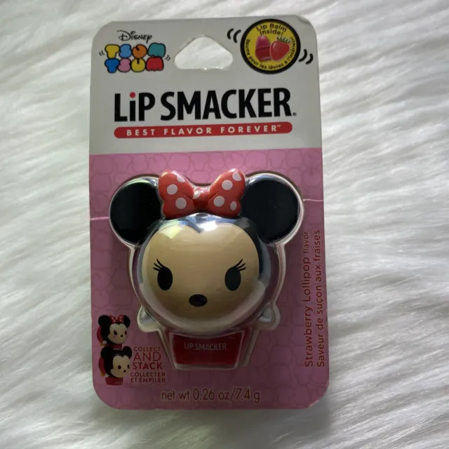 Lip Smacker Disney TSUM TSUM Best Flavor For Ever  Minnie Lip Balm 0.26 oz