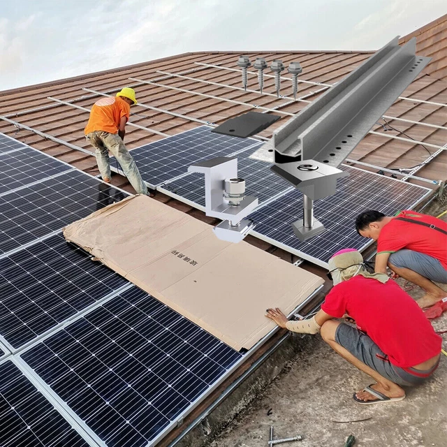 10Pcs Fotovoltaico Pannello Solare Montaggio Accessori PV