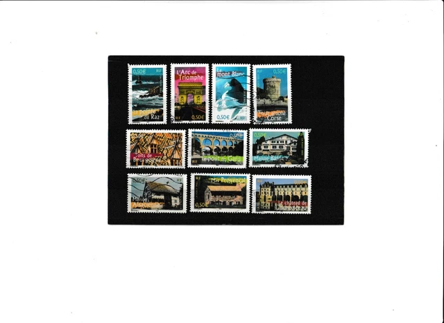 Lot De 7 Timbres France 1941-1960 - N° 474, 475, 497, 498, 525, 540, 606 - Neufs