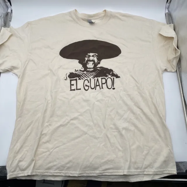 THE THREE AMIGOS El Guapo Lucky Day Ned Nederlander Dusty Bottoms Tee T ...