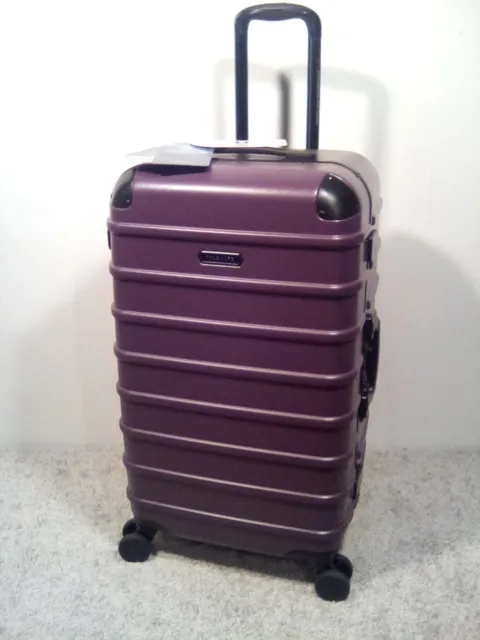 Solgaard Check In Closet 27” Hardshell Spinner Purple Travel Luggage Hardside