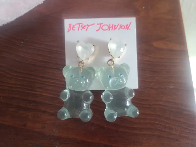 Betsey Johnson Gummy Bear Earrings