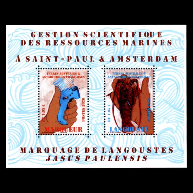 TAAF 2020 - Lobster Block of Saint Paul / Saint Paul Island - MNH