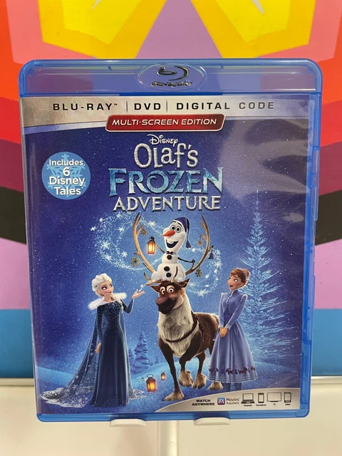 DISNEY OLAF'S FROZEN Adventure Blu-Ray & DVD $5.75 - PicClick