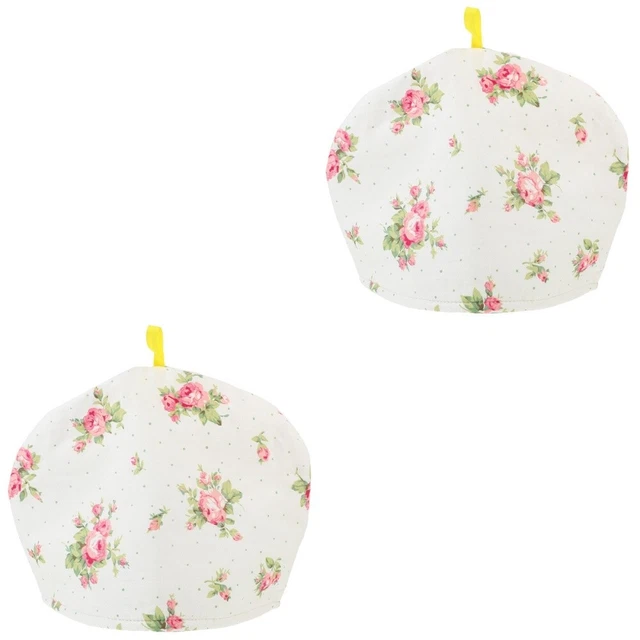 2 PIEZAS Cubierta de aislamiento de tetera Algodón Tetera Tetera Calentador Olla Pequeña Cubierta de té