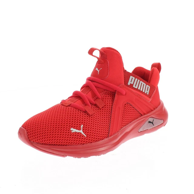 PUMA ENZO 2 Weave Ac Ps Rosso Taglia 33 1 US Scarpe Ragazzo