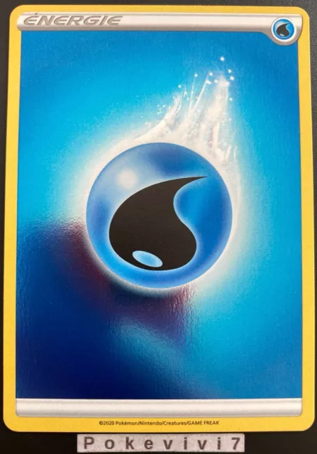 Carte Pokemon ENERGIE EAU Holo Reverse Epée et Bouclier 3.5 EB3,5 FR NEUF