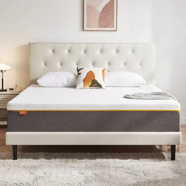 10 Inch Full Size Gel Memory Foam Bed Mattress With More Pressure Relief&Support