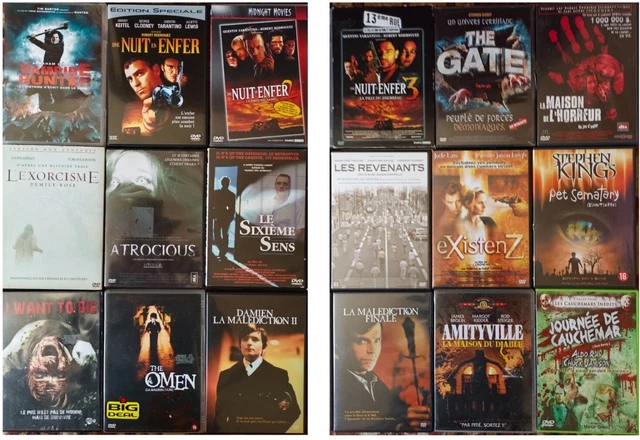 Lot 18 DVD Horreur Gore Mad Movies Exploitation Bis Série Z David Cronenberg
