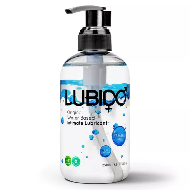 LUBIDO Original lubricant Super Slick Water based sex lube 250 ml / 8.5 oz