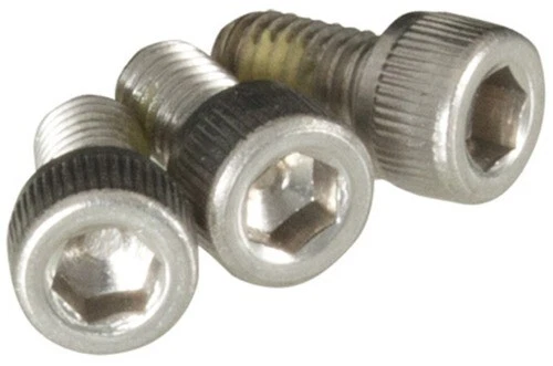 Replacement 1/4x20 Base Plate Screws for Big Gun Exhaust, Silver 10/30 x 20