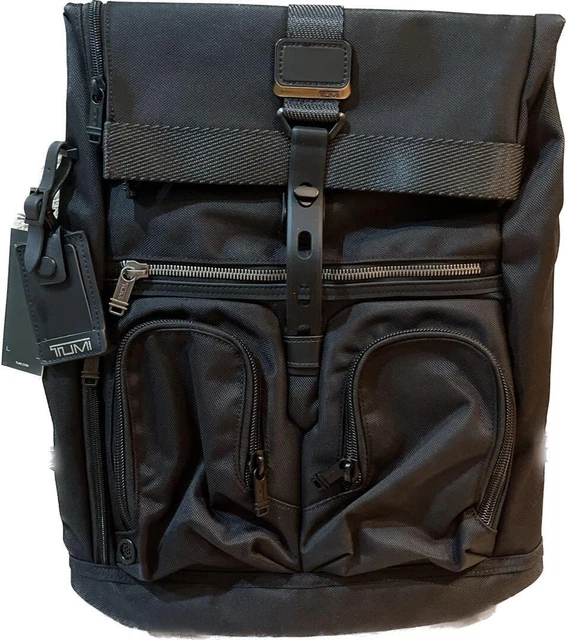 Tumi Roll Top Rucksack Backpack Alpha Bravo Lance