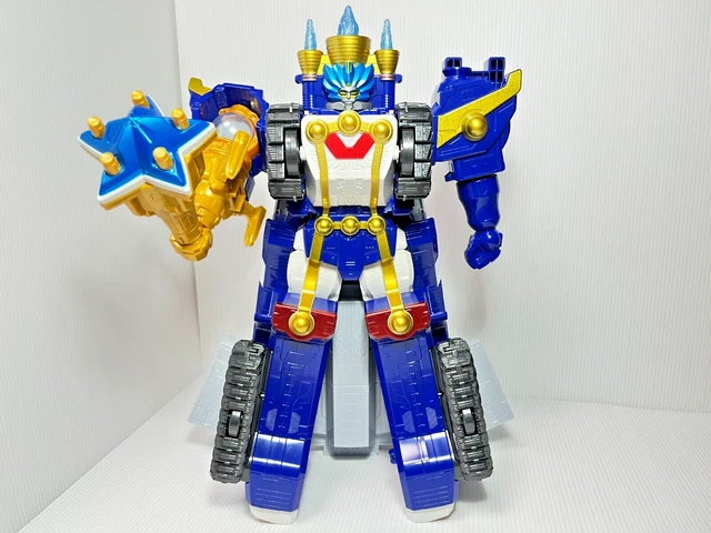 Figurine DX Megazord Power Rangers Cosmic Fury (Orion Battler) Bandai - Occasion - Manque Une Bille