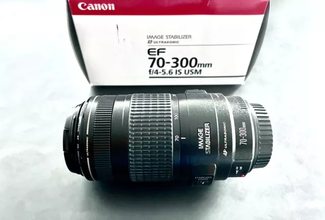 Canon EF 70-300mm f/4-5.6 IS USM ZOOM Lens