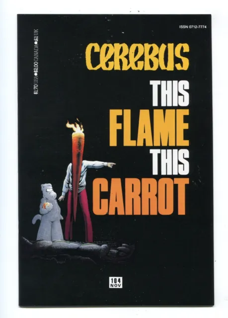 Cerebus The Aardvark #104 - Flaming Carrot / Cerebus Team-Up Story - 1981