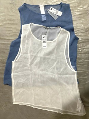 Top Canotta 100% Seta col S-M NUOVE!!! Intimissimi Intimissimi Talco o Sky mis 