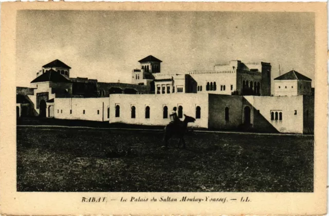 CPA AK RABAT - Le Palais du Sultan Moulay Youssef MAROC (796678)