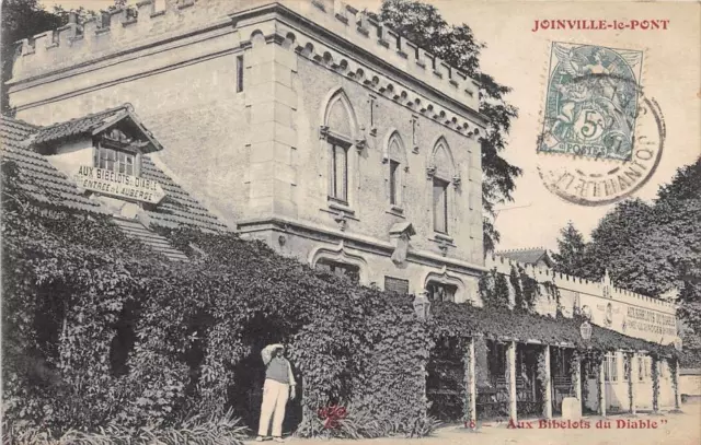 Cpa 94 Joinville Le Pont Aux Bibelots Du Diable