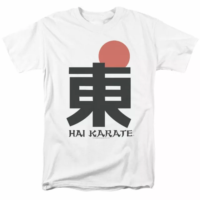 Hai Karate Logo T Shirt Mens Licensed Mens After Shave Cologne White