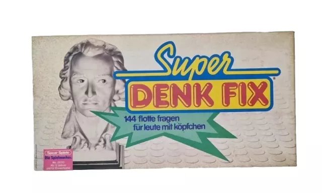 Super Denk fix! 144 flotte Fragen Spear Spiele Nr. 26310 Vintage Familienspiel
