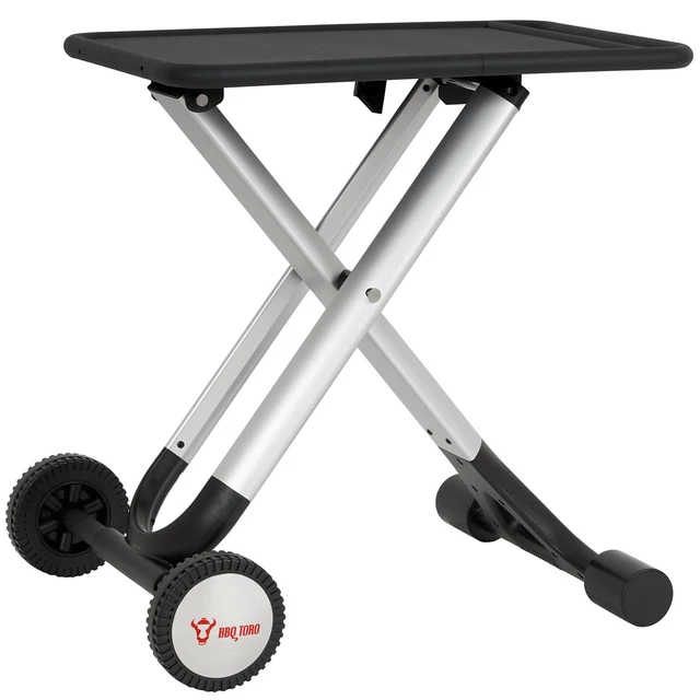 BBQ-Toro Klapptisch Grillwagen | Outdoor Rollwagen zum Grillen *B-Ware*