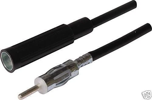 Adaptador Antena Coche Cable De Extensión Para Antena 2.5m DIN Macho A Hembra 150 Ohm - Coche, Camión, Universal Altavoces Hifi Bose