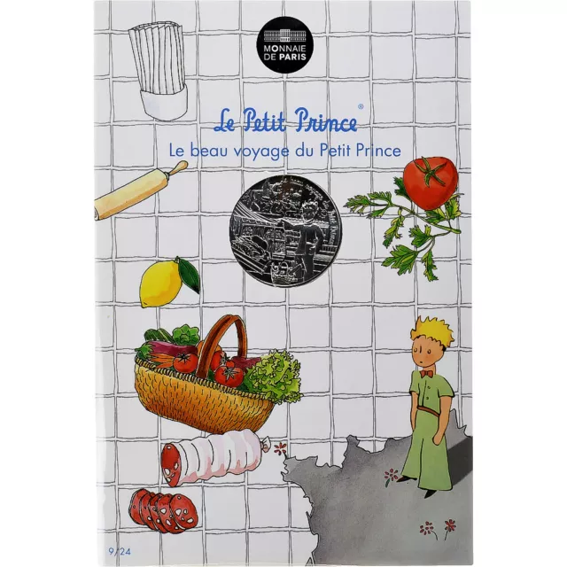 [#374649] France, Monnaie de Paris, 10 Euro, Le Petit Prince (et la gastronomie)