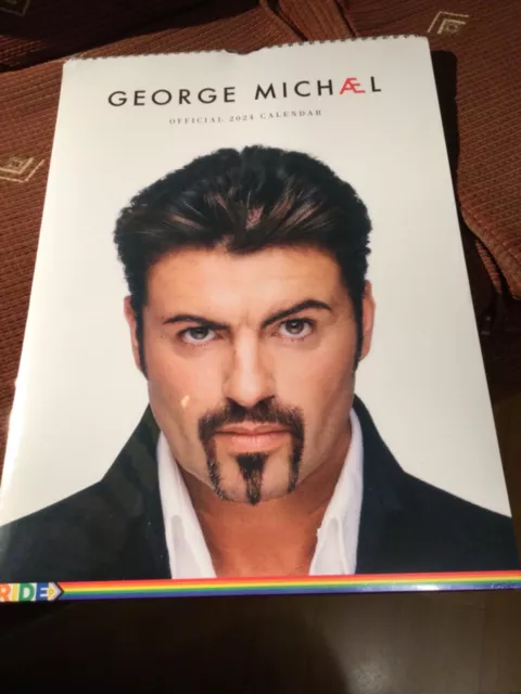 George Michael Official 2024 Calendar New in cellophane