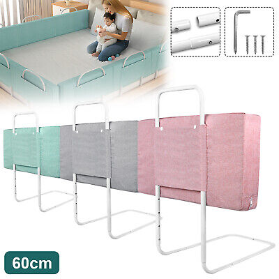 2-3x 60cm Manta de cama Softpack infantil Malla de protección de la cama rejilla de altura ajustable rejilla de cama