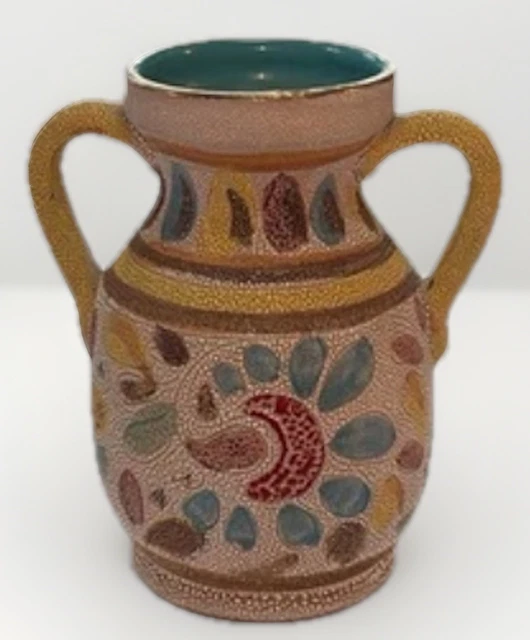 VINTAGE MCM FRATELLI Fanciullacci Textured Italian Art Pottery