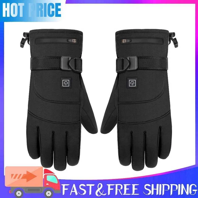 Electric Heated Gloves Touch Screen Anti-Cold Cycling Gloves (Rechargeable)