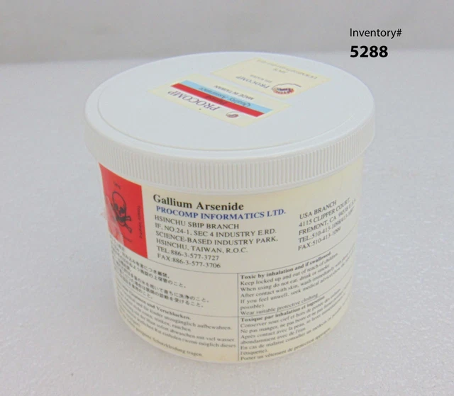 Procomp 470-009832-400 GaAs Epi Wafer 4 inch, 3-Piece *new