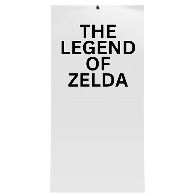 THE LEGEND OF Zelda 2025 Calendar, Month To View Square Wall Calendar