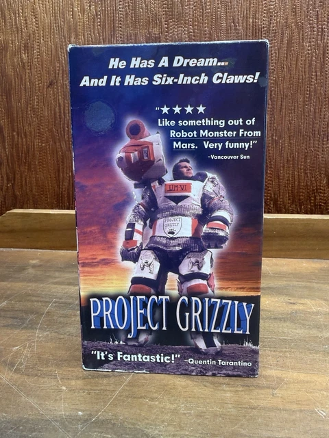 P Project PROJECT GRIZZLY (VHS) * Weird Documentary * First Run Features * Cult ...