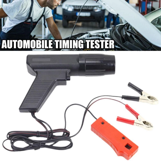Luce di temporizzazione induttiva accensione motore tester strobo lampada per auto +