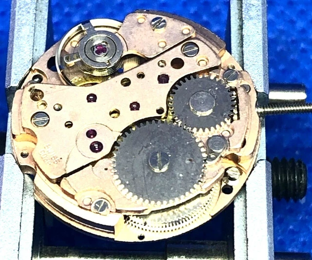 Mouvement De Montre Vintage RONDA-MATIC 1238 - Automatique 21 Rubis - R. Muller - Pour Pièces/restauration