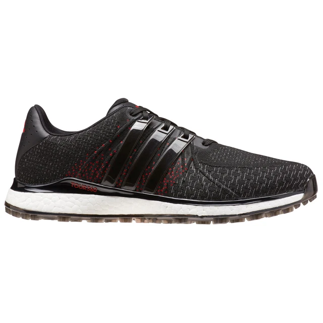 adidas Mens Tour360 XT-SL Waterproof Spikeless Golf Shoes Black