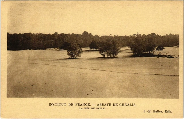 CPA Institut de France - Abbey of Chaalis - La Mer de Sable (1032545)