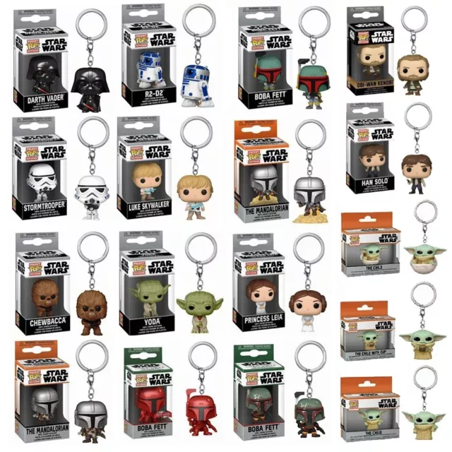 Star Wars Funko Pop Keychain Collection