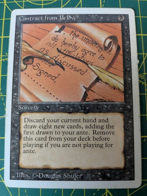 MTG CONTRACT FROM BELOW Unlimited (OldManMTG 009-411) £34.30