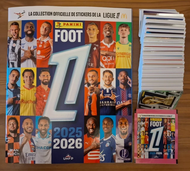 Panini Olympique Lyonnais 2016 - 2017 Stickers - Album vide