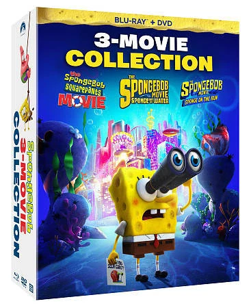 SPONGEBOB 3-MOVIE COLLECTION New Blu-Ray/Dvd £59.02 - PicClick UK