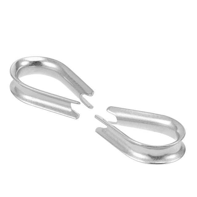 10 pz M6 acciaio inossidabile 11/64"-7/32" Fune ditali cavo armamento