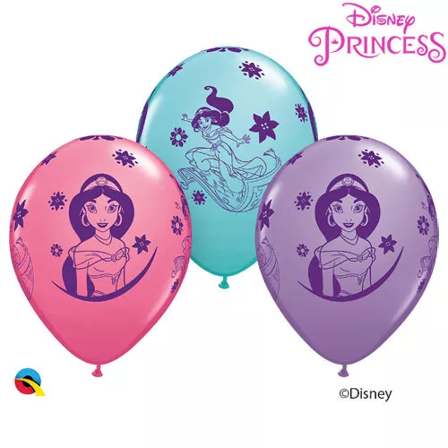 11 BALLONS EN latex princesse jasmin Disney fête d'anniversaire décorations  Aladdin EUR 4,16 - PicClick FR