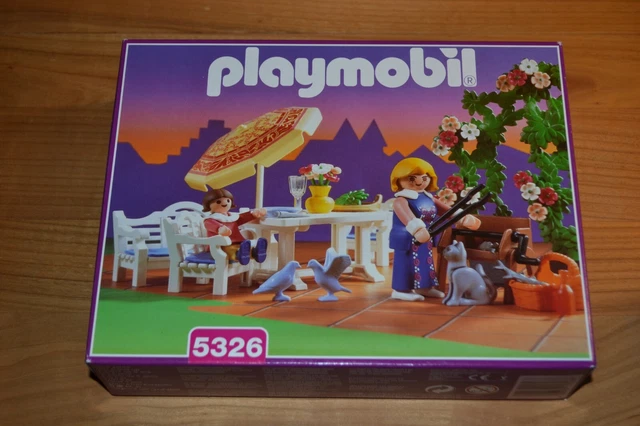 Parasol Playmobil Victorian 1900 - Réf. 5326 / 70896 - Pour Maison De Poupée Jardin - Occasion