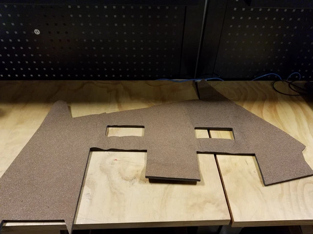 Genuine CAT D10 - D11 Dozer Operator Cabin Floor Mat (UPPER) - 130-8201 - NEW