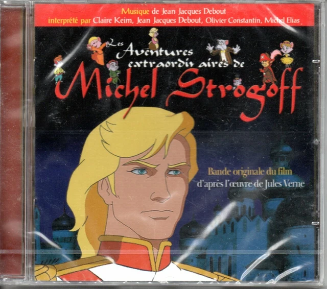 MICHEL STROGOFF BANDE ORIGINALE DESSIN ANIME EN FRANCAIS CD OST SEALED