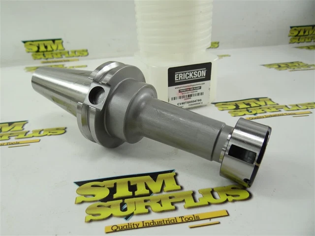 New Erickson Precision Tg50 Colelt Chuck Cat40 Shank Cv40Tg050479G